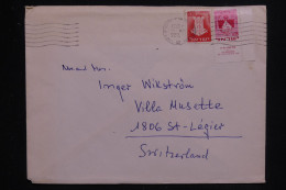 ISRAËL - Enveloppe De Tel Aviv Pour La Suisse - L 144966 - Storia Postale