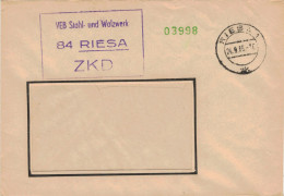 DDR ZKD - 1965 FK VEB Stahl- & Walzwerk 84 Riesa - Usines & Industries