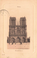 FRANCE - PARIS - Notre-Dame - Place - Entrée Principale - Animé - Carte Postale Ancienne - Notre Dame Von Paris