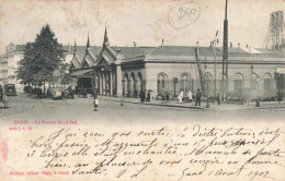 BELGIQUE - Gand - La Station Gand Sud - Serie 1N G3 - Ed Albert Sugg - Animé - Carte Postale Ancienne - Gent