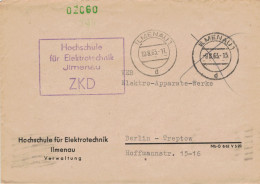 DDR ZKD - 1963 Hochschule Für Elektrotechnik Ilmenau Verwaltung > Treptow - Computers