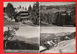 ZVV-19  Kurhaus Hochwacht Ob Langnau Multiviews Familie Janz. Gelaufen 1965 Mit UIT Marke.  - Langnau Im Emmental