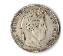 FRANCE Louis- PHILIPPE 1ER 1834 W  5 Francs Argent TB - 5 Francs