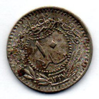 OTTOMAN EMPIRE - SULTAN MUHAMMAD V, 10 Para, Nickel, Year 3 (AH1327), KM # 760 - Sonstige – Asien