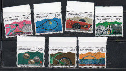 REPUBBLICA DI SAN MARINO 1997 AVVENIMENTI SPORTIVI SPORT EVENTS SERIE COMPLETA COMPLETE SET USATA USED OBLITERE' - Used Stamps