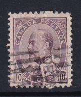 Canada: 1903/12   Edward    SG184    10c   Dull Purple     Used - Usados