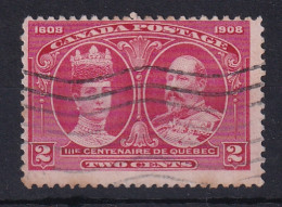 Canada: 1908   Quebec Tercentenary    SG190    2c      Used - Usados