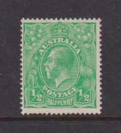 AUSTRALIA - 1914-24 George V 1/2d Watermark Crown Over A  Hinged Mint - Nuovi