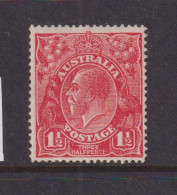 AUSTRALIA - 1914-24 George V 11/2d Watermark Crown Over A  Hinged Mint - Nuevos