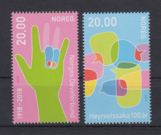 Norway 2017 - Michel 1954-1955 MNH ** - Nuovi