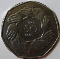 Great Britain - 1973 - 50  Pence - KM 918 - Vz - 50 Pence