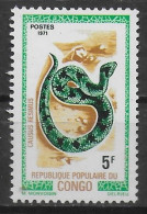 CONGO   N° 289  * *  Serpents - Serpents