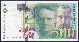 500 Francs 1994. I. Pick 160. - Other & Unclassified