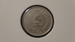 Singapore - 1967 - 5 Cents - KM 2 - VF - Look Scans - Singapore