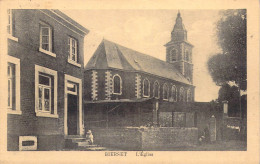 BELGIQUE - BIERSET - L'église - Edit Henri Kaquet - Carte Postale Ancienne - Sonstige & Ohne Zuordnung