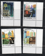 REPUBBLICA DI SAN MARINO 2000 BOLOGNA CITTÀ EUROPEA DELLA CULTURA SERIE COMPLETA COMPLETE SET USATA USED OBLITERE' - Used Stamps