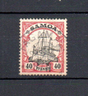 Samoa 1900 Freimarke 13 Gebraucht Fagamalo - Samoa