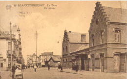 BELGIQUE - BLANKENBERGHE - La Gare - Carte Postale Ancienne - Blankenberge