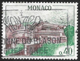 MONACO  1969 - Y&T  776 -  Vue Du Palais  - Oblitéré - Oblitérés