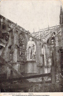 BELGIQUE - YPRES - La Cathédrale Et La Statue De Vandenpeerebonn -  Carte Postale Ancienne - Ieper