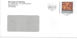 0448q: Österreichs Justiz- Bonusbrief BG 2340 Mödling (ANK 17, 70.- €) - Briefe