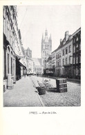 BELGIQUE - YPRES - Rue De Lille -  Carte Postale Ancienne - Ieper