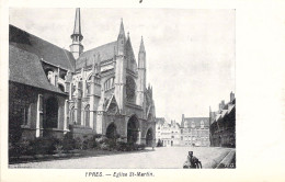 BELGIQUE - YPRES - Eglise St Martin -  Carte Postale Ancienne - Ieper