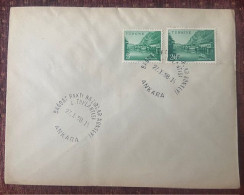 TURKEY,TURKEI,TURQUIE ,AMASYA ,STAMP,THE 4TH MEETING OF THE BAGDAT PACT ,1958 ,COVER - Lettres & Documents