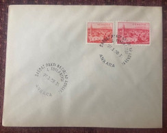 TURKEY,TURKEI,TURQUIE ,ADIYAMAN ,STAMP,THE 4TH MEETING OF THE BAGDAT PACT ,1958 ,COVER - Storia Postale