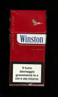 Tabacco Pacchetto Di Sigarette Italia - Winston Classic Da 10 Pezzi ( Vuoto ) - Empty Cigarettes Boxes