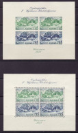 POLAND 1938 MICHEL NO: Bl. 5A + 5B  MNH - Neufs