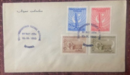 TURKEY,TURKEI,TURQUIE ,THE CENTENARY OF THE TELECOMMUNICATION IN TURKEY  , 1956 ,FDC - Brieven En Documenten