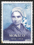 MONACO  1958 -   Y&T  493  - Bernadette Soubirous  - Oblitéré - Oblitérés