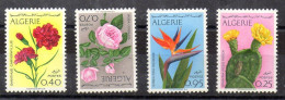 Argelia Serie N ºYvert 484/87** FLORES (FLOWERS) - Algérie (1962-...)