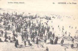 BELGIQUE - OSTENDE - La Plage - Editeur Le Bon - Carte Postale Ancienne - Oostende