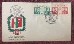 TURKEY,TURKEI,TURQUIE , MEMORY OF ,IRAN'S,VISITS TO TURKEY ,1956 ,COVER - Briefe U. Dokumente