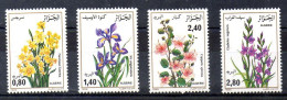 Argelia Serie N ºYvert 882/85 ** FLORES (FLOWERS) - Algérie (1962-...)