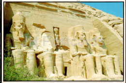 Abu Simbel Four Statues Of Ramses II - Ancient World - Egypt - Unused - Tempel Von Abu Simbel