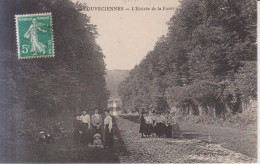 Louveciennes L'entree De La Foret Carte Postale Animee  1912 - Louveciennes