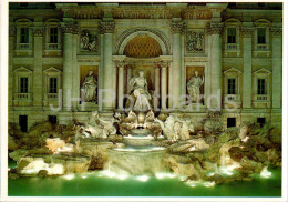 Roma - Rome - Fontana Di Trevi - Trevi Fountain - 2 - Italy - Unused - Fontana Di Trevi