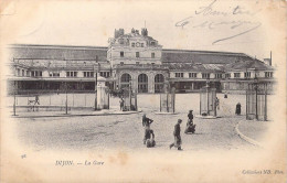 FRANCE - 21 - Dijon - La Gare - Carte Postale Ancienne - Dijon