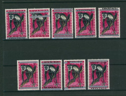 Rwanda (1964) - N°55** : étude De 9 Variétés (Animaux, Curiosité). Voir Descriptif - Unused Stamps
