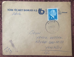 TURKEY,TURKEI,TURQUIE , ISTANBUL ,BEBEK TO YENIKOY ,1978  ,COVER - Briefe U. Dokumente