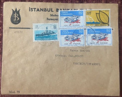 TURKEY,TURKEI,TURQUIE , ISTANBUL, TO YENIKOY ,1978  ,COVER - Storia Postale