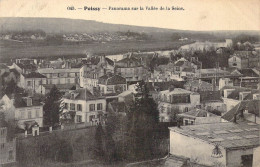 FRANCE - 78 - Poissy - Panorama Sur La Vallée De La Seine - Carte Postale Ancienne - Poissy