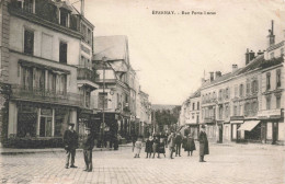 FRANCE - MARNE - EPERNAY, Rue Porte Lucas - Animé - Carte Postale Ancienne - Epernay