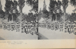 CPA -(51) -  GUERRE 1914 : Carte Stéréoscopique  - Dans La Somme - Les Troupes Indiennes. - Stereoskopie