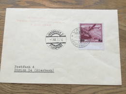 Liechtenstein Erstflug Vaduz-Altenrhein-Innsbruck 1935 - Poste Aérienne