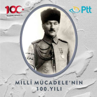 Türkiye 2019 Mi 4498-4521 MNH Booklet, Centenary Of National Struggle | The Booklet Includes 24 Adhesive Stamps - Cuadernillos
