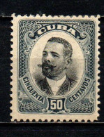 CUBA - 1907 - Maj. Gen. Antonio Maceo - MH - Unused Stamps
